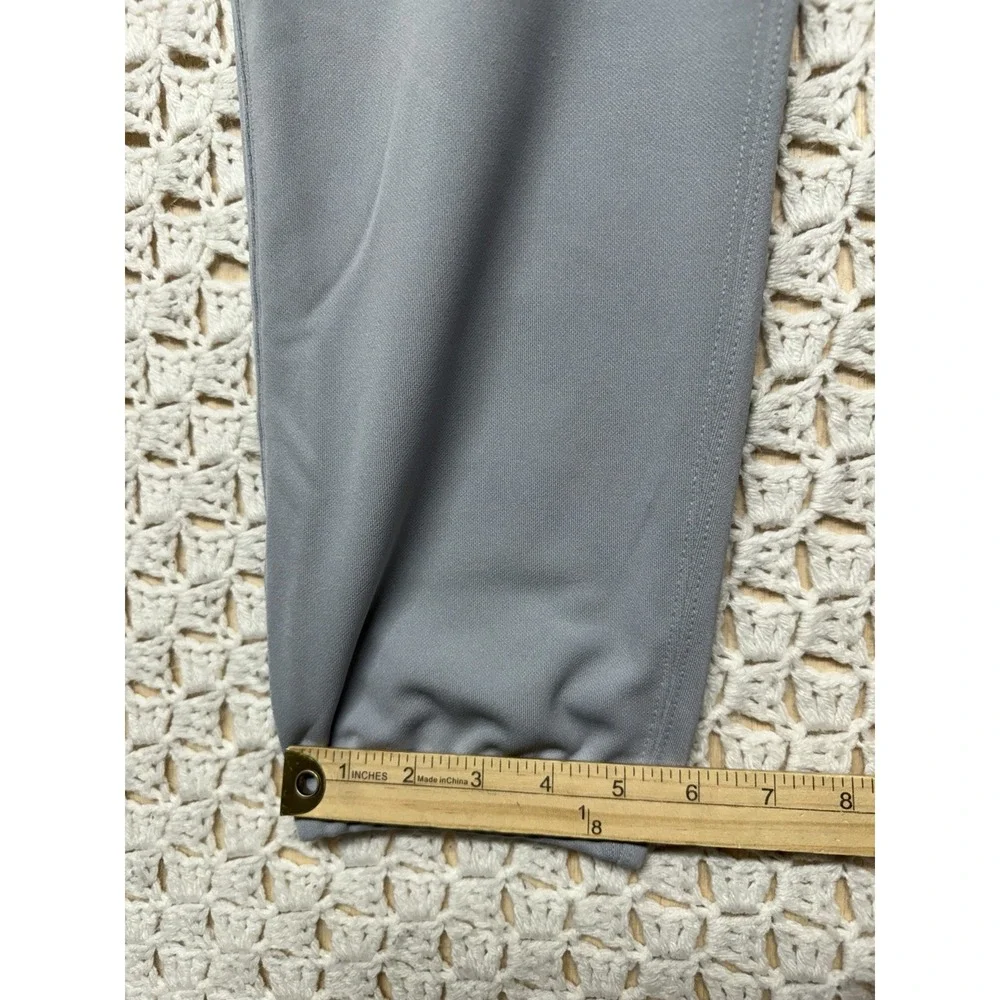 Nike Vapor Prime Baseball Pants Mens Sz L Gray Black Swoosh Athletic Stretch New